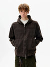 RT No. 50278 WOOLEN ZIPPER HOODIE