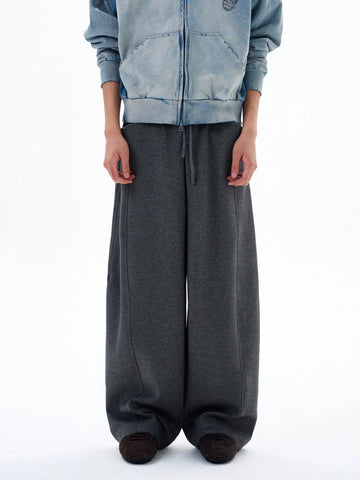 RT No. 29018 DARK GRAY RELAXED BAGGY SWEATPANTS