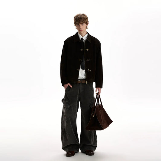 RT No. 40786 KNIGHT BUCKLE SUEDE JACKET