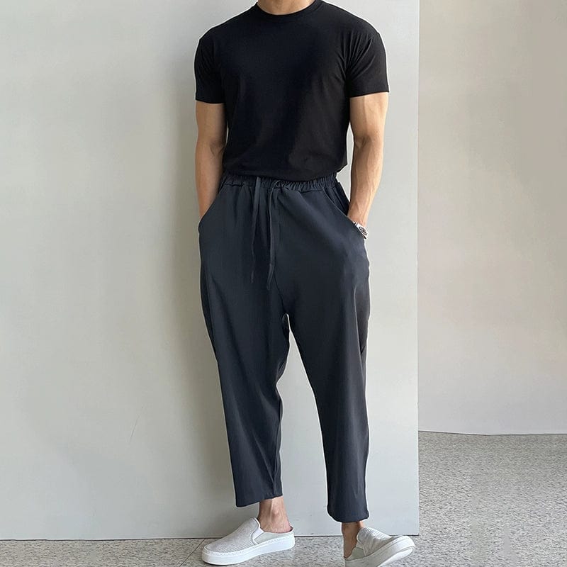 RT No. 11873 DRAWSTRING ANKLE CASUAL PANTS