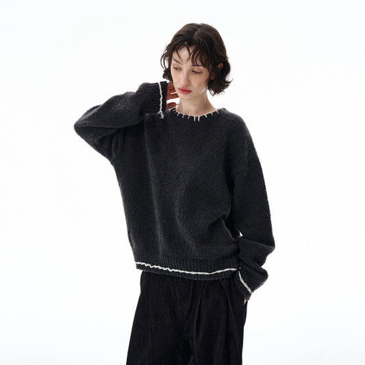 RT No. 25052 KNIT STITCHED SWEATER
