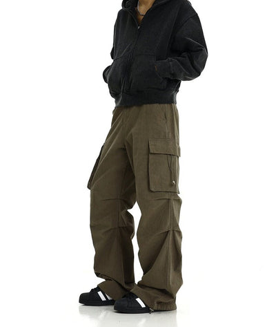 RT No. 10831 WIDE STRAIGHT CARGO PANTS