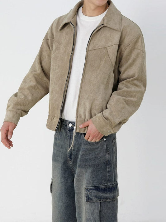RT No. 11273 LIGHT BROWN RODEO ZIP-UP JACKET
