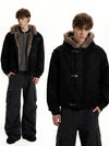 RT No. 50010 WOLF KNIGHT BUCKLE HOODED JACKET