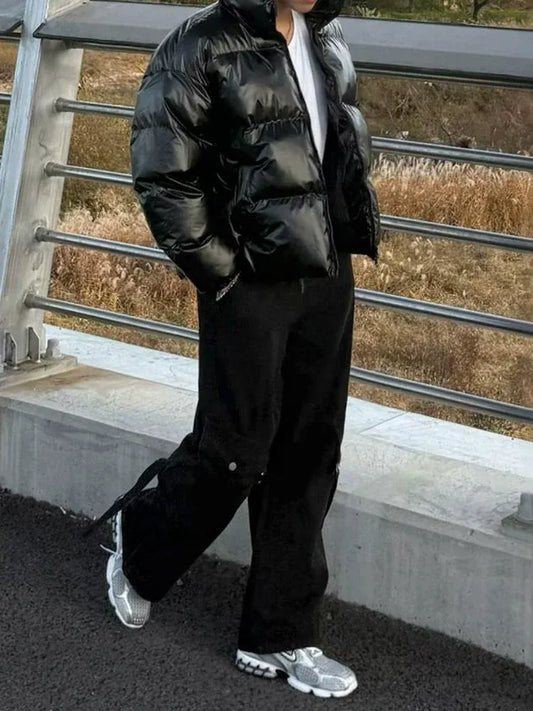 RT No. 48009 GLOSS PUFFER JACKET