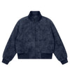 RT No. 50404 SUEDE STAND COLLAR JACKET