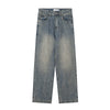 RTK (W) No. 3408 WIDE STRAIGHT DENIM JEANS