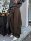 RT No. 32605 PLEATED STRAIGHT DRAPE PANTS