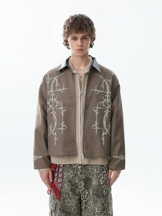 RT No. 50315 GOTHIC MINIMALISM ZIPPER JACKET