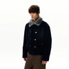 RT No. 50401 SUEDE FUR COLLAR JACKET