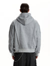 RT No. 59060 RECONSTRUCTED ZIPPER BOXY HOODIE