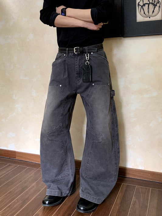 RT No. 58048 WASHED LUMBERJACK SCIMITAR PANTS