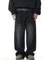 RT No. 9759 BLACK ASH DENIM STRAIGHT JEANS