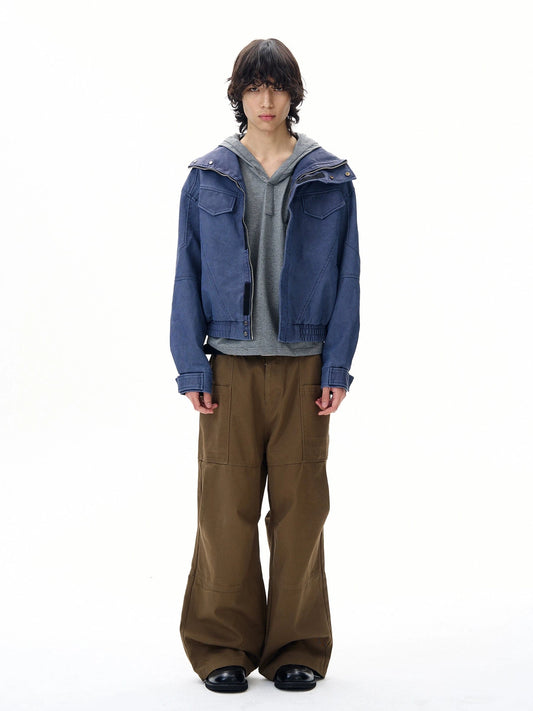 RT No. 31007 STAND COLLAR YORU DENIM JACKET