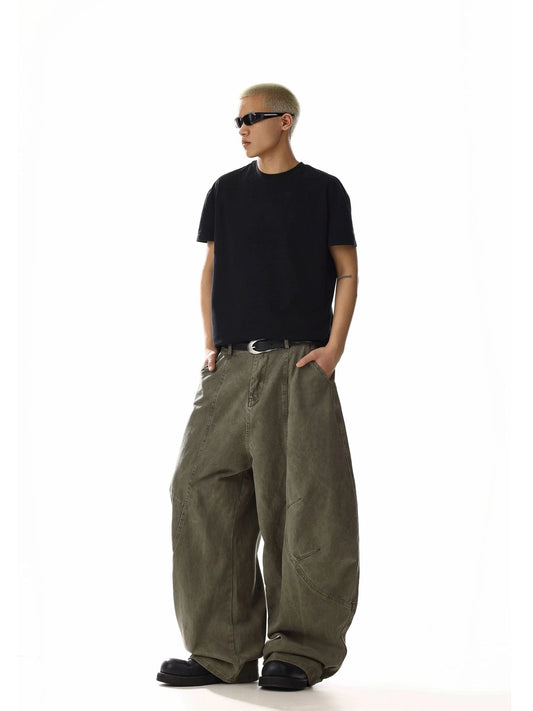 RT No. 19826 RECONSTRUCTED RODEO BAGGY PANTS