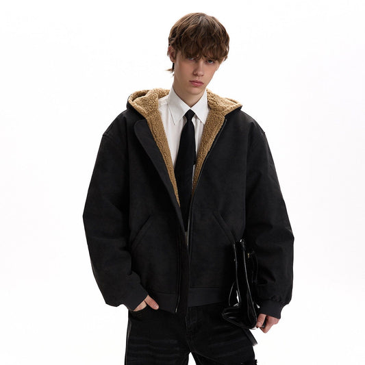 RT No. 59038 FLEECE ZIPPER HOODED JACKET