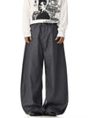RT No. 32701 WIDE STRAIGHT SLACK PANTS