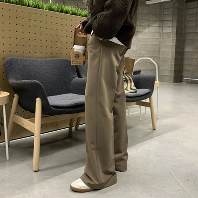 RT No. 11232 RELAX STRAIGHT SUIT PANTS
