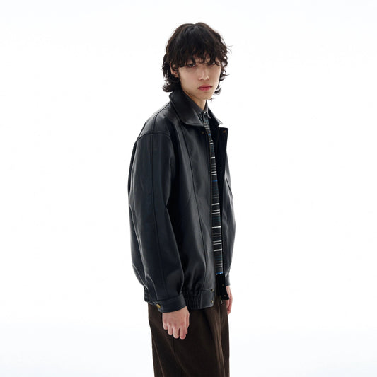 RT No. 25060 RODEO LEATHER ZIP JACKET