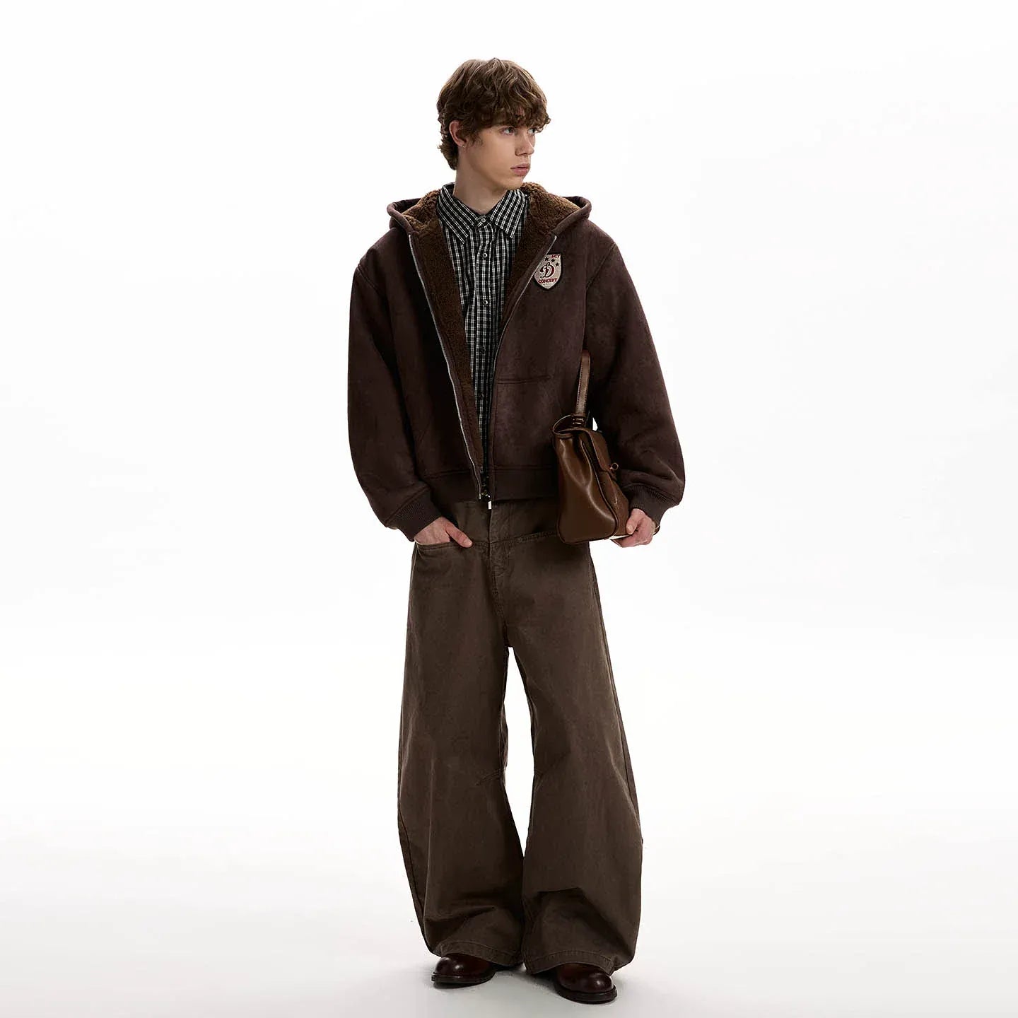 RT No. 40606 OKANE BOXY ZIPPER HOODIE – REALTAKAI