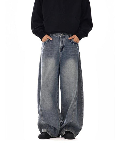 Plato-Dyed Embroidered Scimitar Jeans main image 1