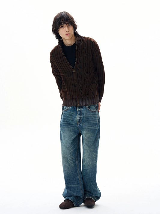 RT No. 31018 BAGGY STRAIGHT DENIM JEANS