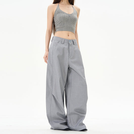 RT No. 12229 STRAIGHT DRAPE PANTS