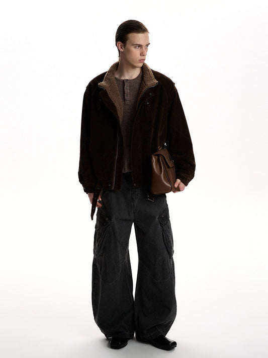 RT No. 59033 SILHOUETTE FLEECE BOXY JACKET