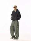 RT No. 19802 RECONSTRUCTED ARMY GREEN CARGO PANTS