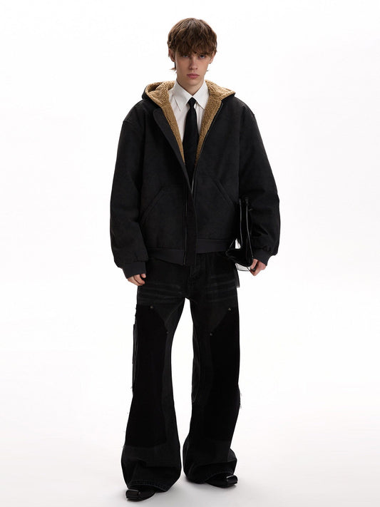 RT No. 59038 FLEECE ZIPPER HOODED JACKET