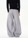 RT No. 12229 STRAIGHT DRAPE PANTS