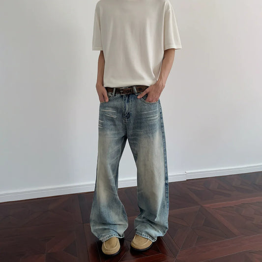 RT No. 40824 WHISKER WASH DENIM JEANS