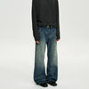 RT No. 40758 WASHED DENIM STRAIGHT JEANS