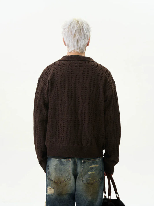 RT No. 50011 KNITWEAR V-NECK SWEATER