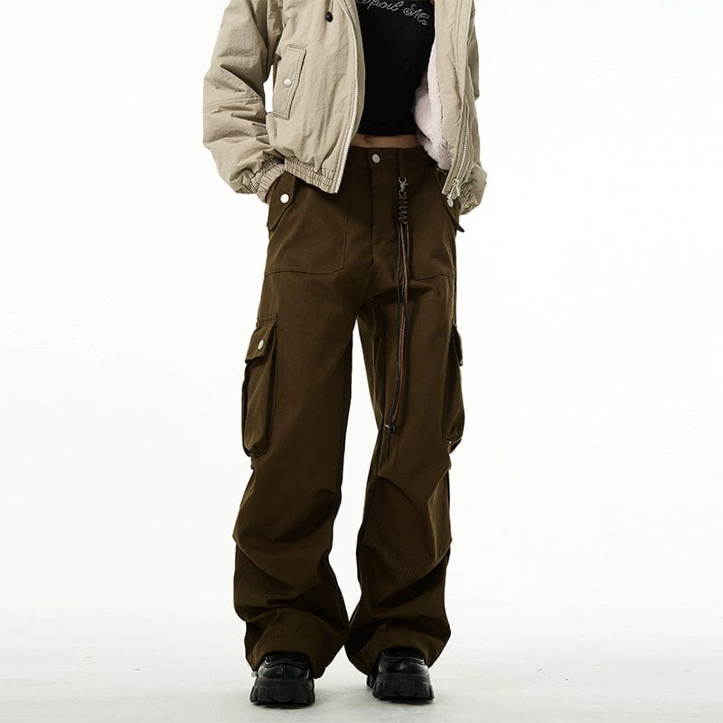 RT No. 10838 WIDE STRAIGHT CARGO PANTS