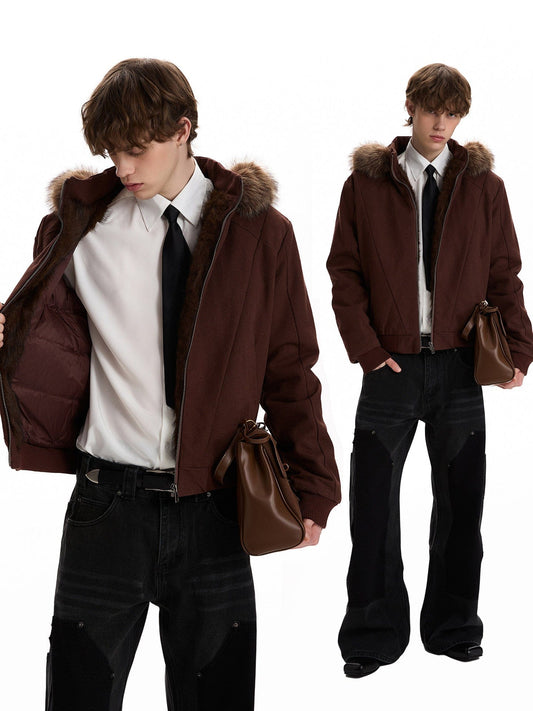 RT No. 59023 SILHOUETTE FUR HOOD WORKWEAR JACKET