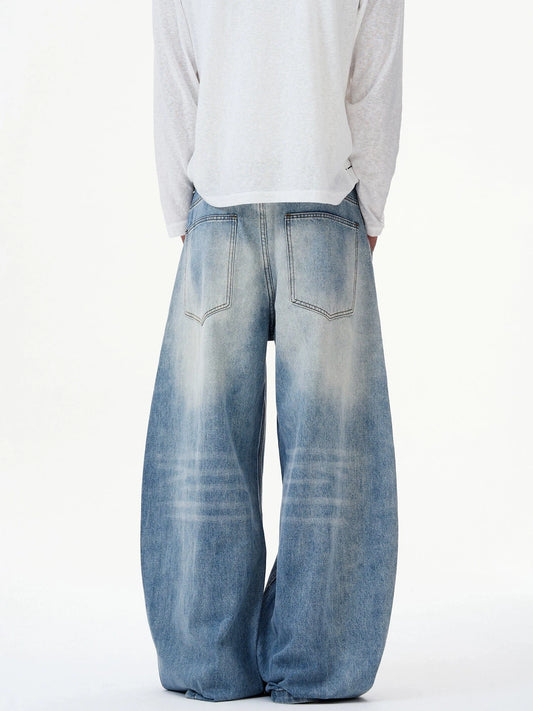 RT No. 32821 RECONSTRUCTED WASHED SCIMITAR JEANS