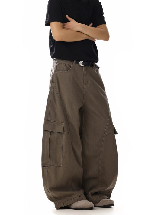 RT No. 18713 RECONSTRUCTED SCIMITAR CARGO PANTS