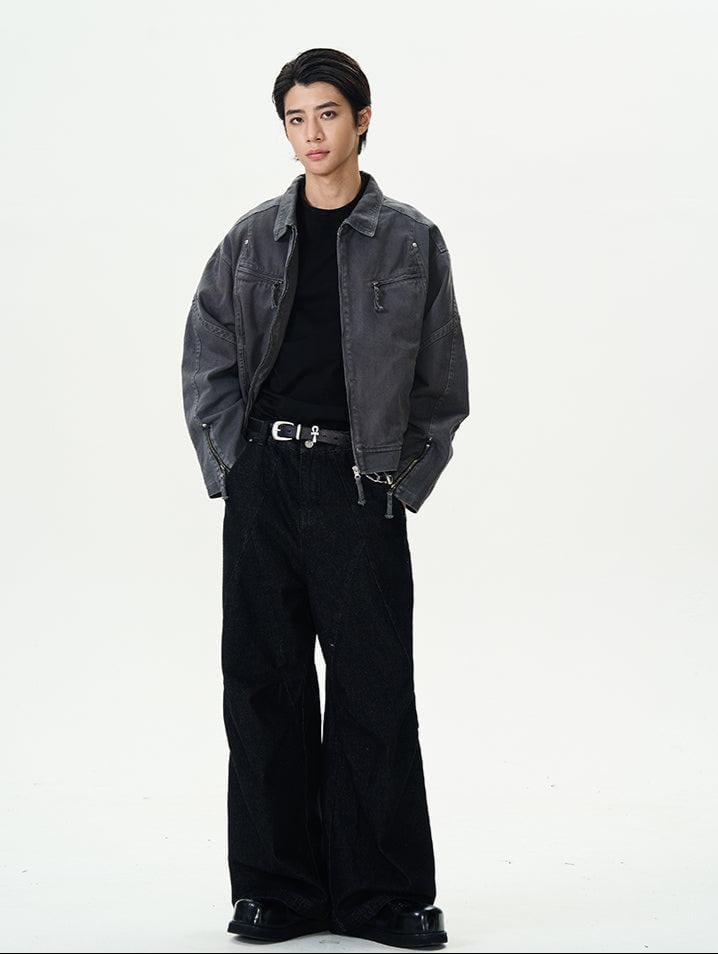 RT No. 11978 DECONSTRUCTED WORKWEAR DENIM JK