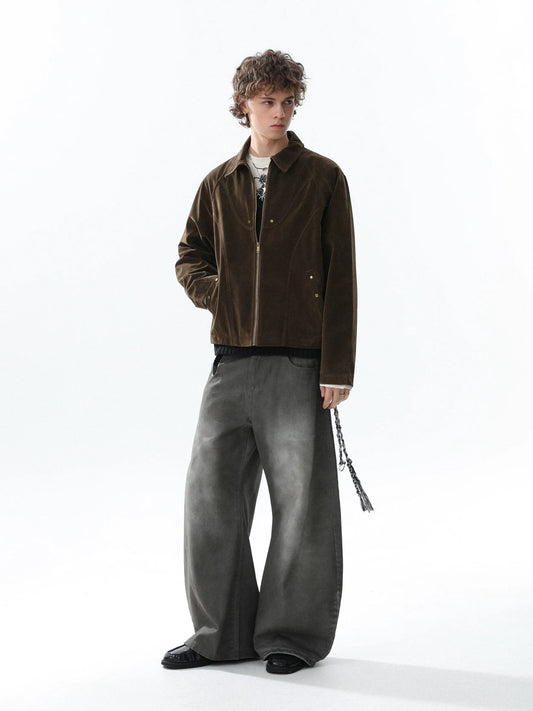 RT No. 50320 RECONSTRUCTED ZIPPER JACKET