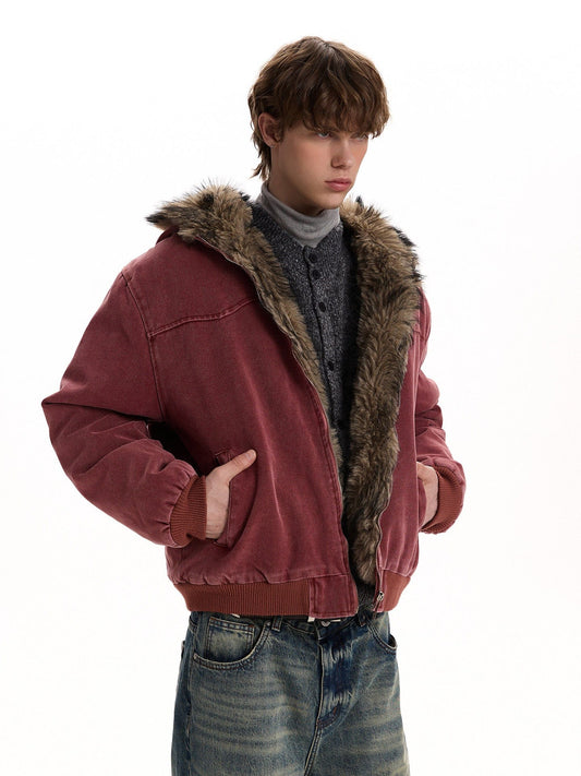 RT No. 58003 WOLF HOODED WORKWEAR JACKET