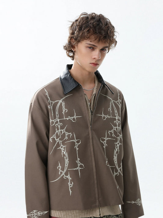 RT No. 50315 GOTHIC MINIMALISM ZIPPER JACKET