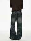 RT No. 50024 WHISKER WASH DENIM JEANS