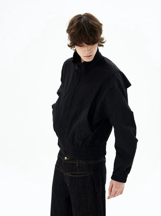RT No. 18198 STAND COLLAR ZIP JACKET