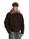 RT No. 58034 JIIN FUR COLLAR JACKET