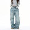 RT No. 31018 BAGGY STRAIGHT DENIM JEANS