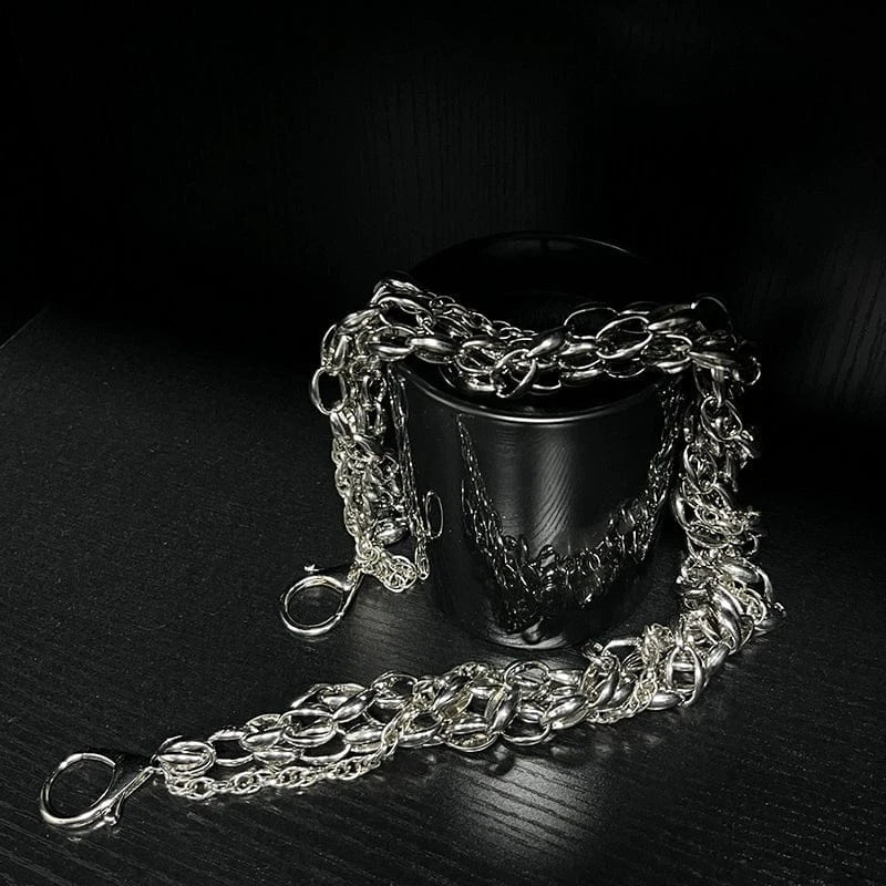 FUKUSU SILVER WALLET CHAIN