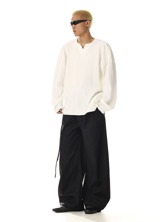 RT No. 32746 V-NECK WAFFLE