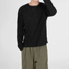 RT No. 12037 VERTICAL KNIT HENRY COLLAR LONGSLEEVE