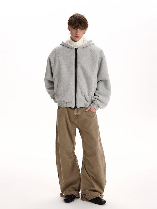 RT No. 55003 SILHOUETTE FLEECE ZIPPER HOODIE